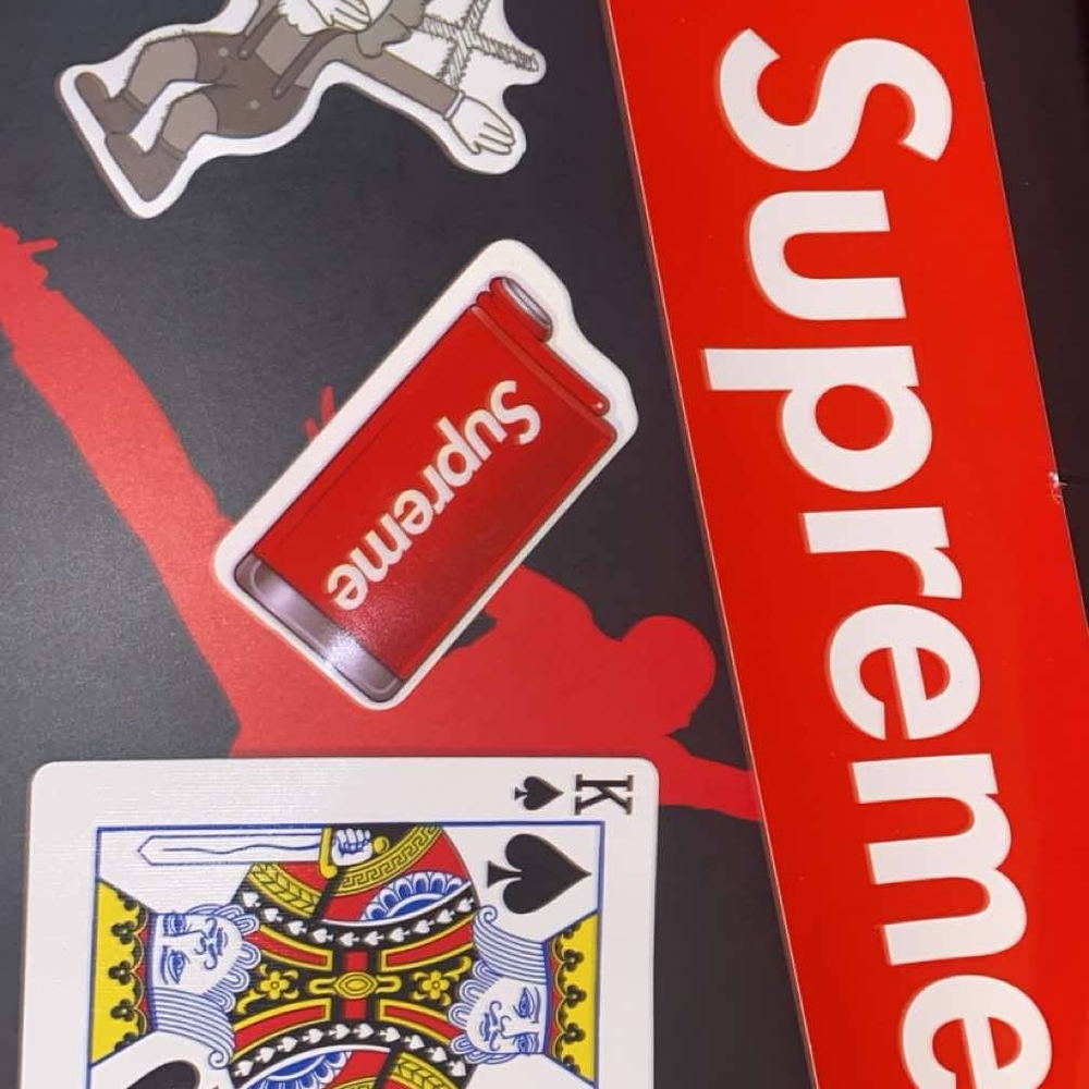 Supreme Red Sticker Set - Picture 2 of 4
